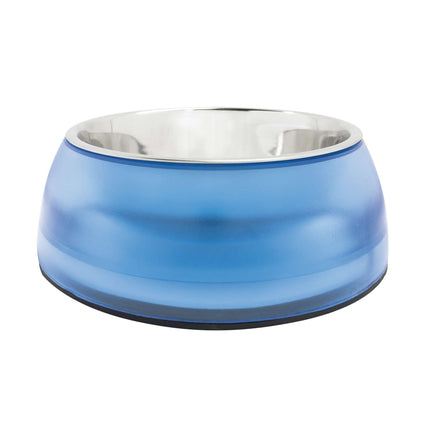 Comedero de acero inoxidable Azul Sky 18 cm.