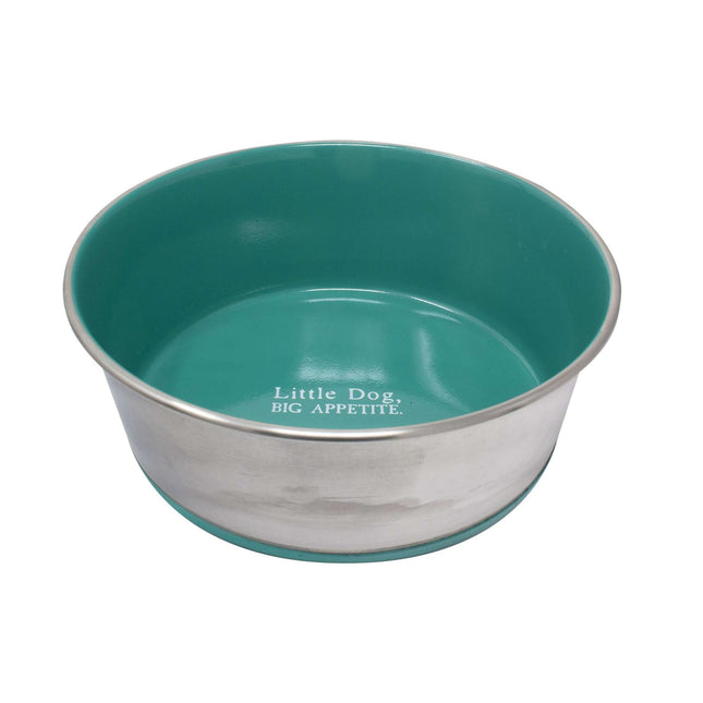 Comedero heavy con interior de color 20 cm.