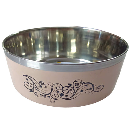 Comedero de acero decorado Premier DOG de 14 cm