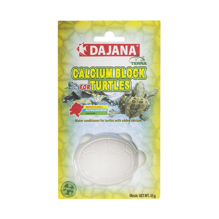Bloque de calcio para tortugas de DAJANA de 45 gramos