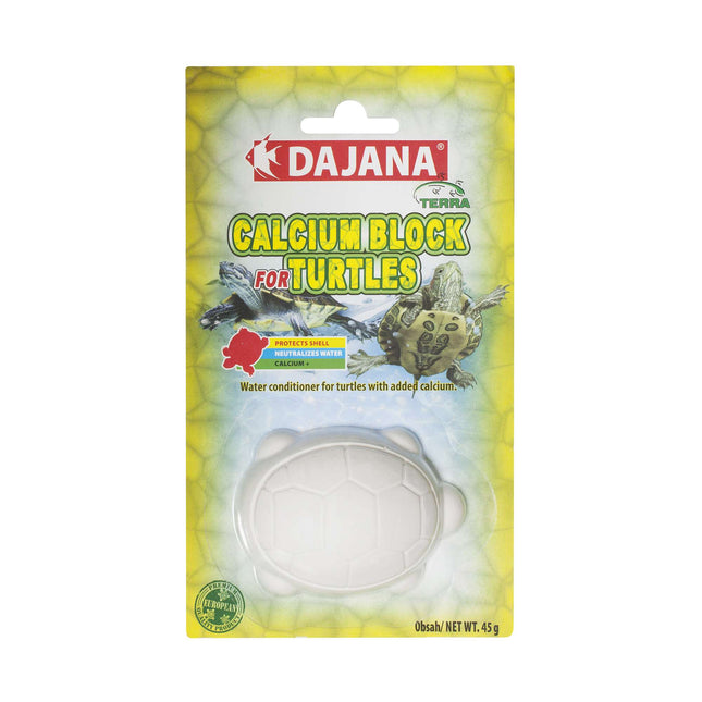 Bloque de calcio para tortugas de DAJANA de 45 gramos