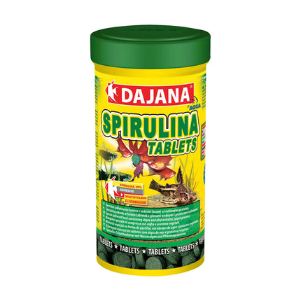 Alimento SPIRULINA TABLETS de DAJANA de 100 ml.
