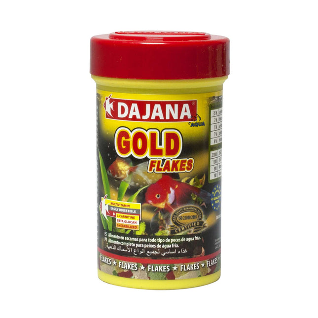 Alimento GOLD escamas de DAJANA de 100 ml.
