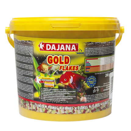 Alimento GOLD escamas de DAJANA de 5 ltr.