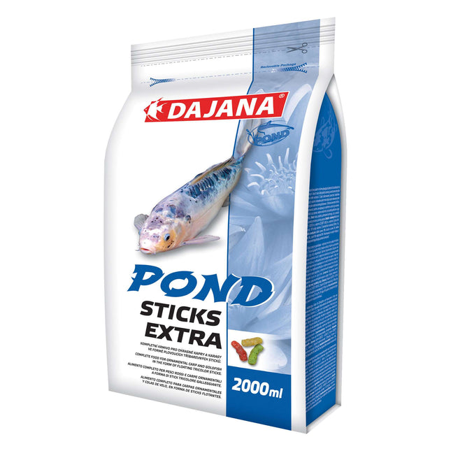 Alimentos para peces de estanque STICKS EXTRA de DAJANA de 2 ltr.