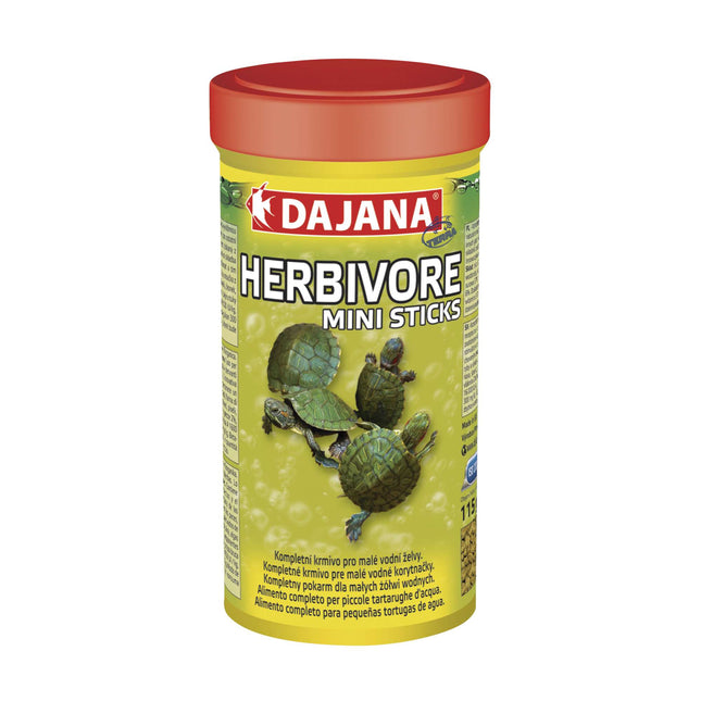 Alimento HERBIVORE MINI STICKS de DAJANA de 1 ltr.
