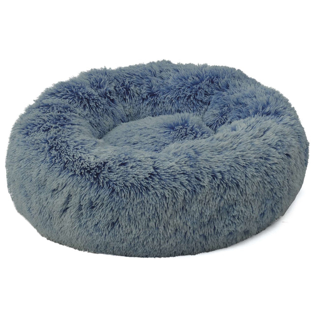 Cuna Fur redonda azul Dream 50 cm.