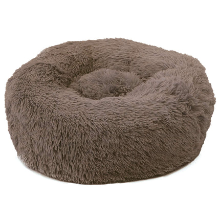 Cuna Fur redonda marrón Dream 50 cm.