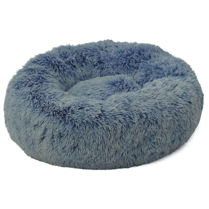 Cuna Fur redonda azul Dream 70 cm.
