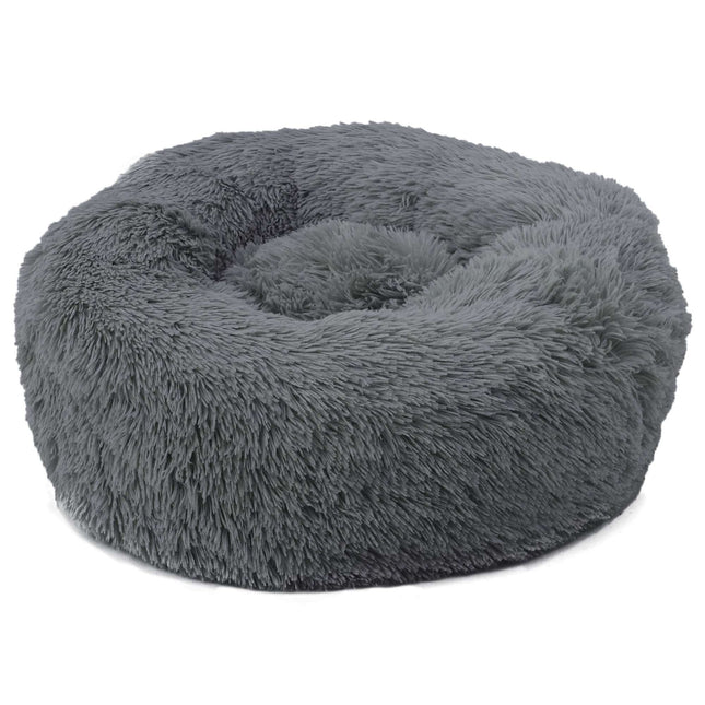 Cuna Fur redonda gris Dream 70 cm.