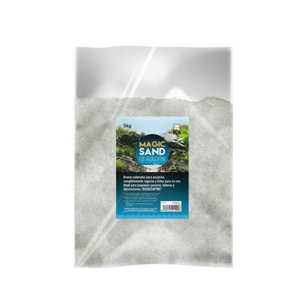 Arena MAGIC SAND blanca 0,3 - 0,45 mm 5 kg.