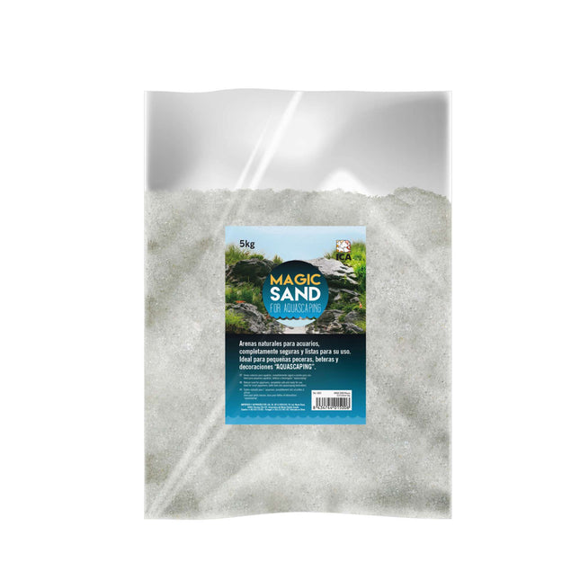 Arena MAGIC SAND blanca 0,3 - 0,45 mm 5 kg.