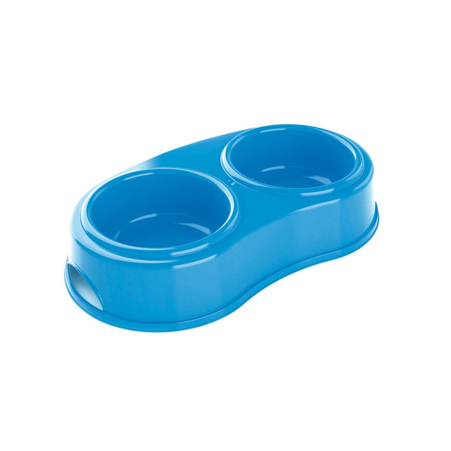 Comedero doble antideslizante GP 17 cm.