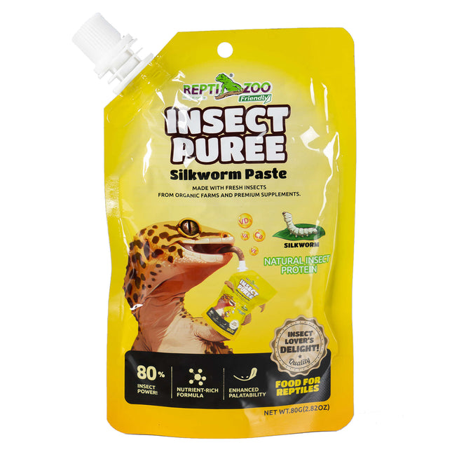Alimento para reptiles: especial gusano de seda INSECT PUREE