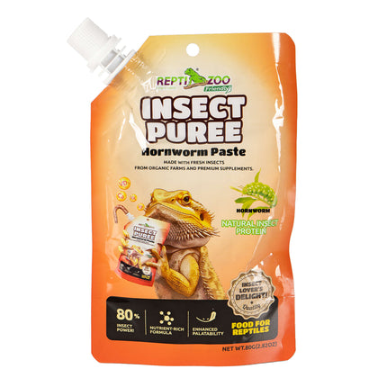 Alimento para reptiles: especial gusano cuerno INSECT PUREE