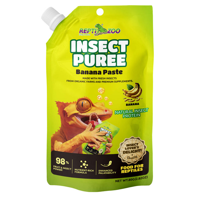 Alimento para reptiles: especial banana INSECT PUREE