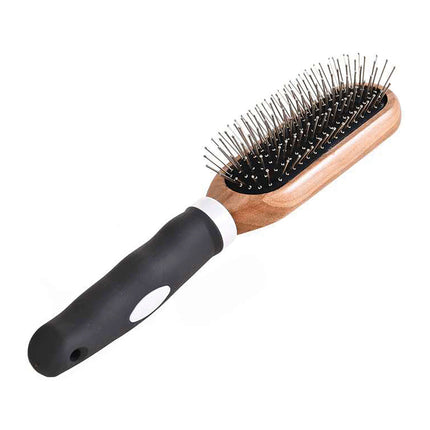 Cepillo metálico de bambú XT-DOG 24.50 cm.