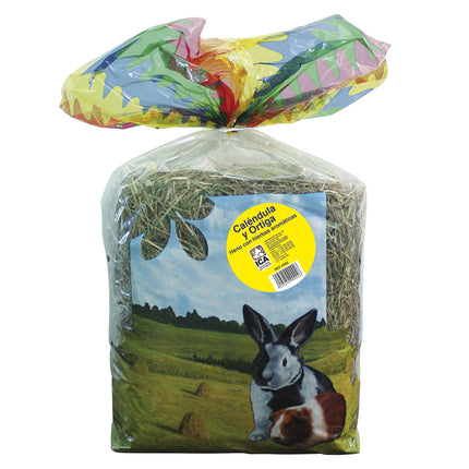 Heno Premium con ortiga y caléndula de 500 gramos (Pack de 6 uds)