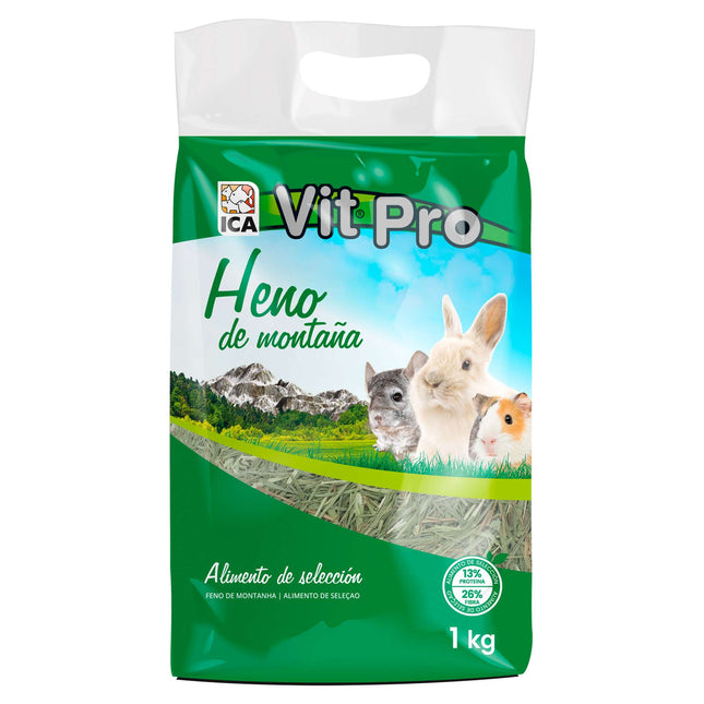 Heno de montaña VITPRO de 1.000 gramos (Pack de 6 uds)