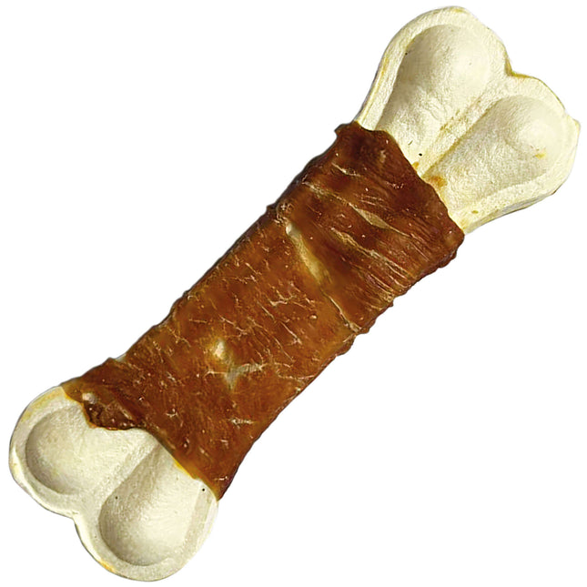 Hueso prensado blanco de pollo NutraDog 2 unds.