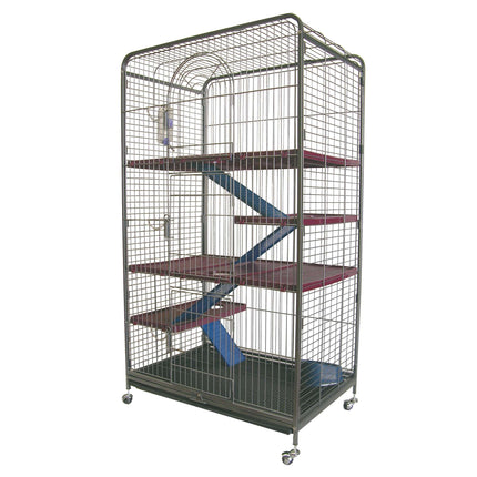 Jaula para hurones, chinchillas y otros roedores 140 cm.