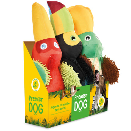 Set 3 Aves de juguete Premier DOG de 22.50 cm