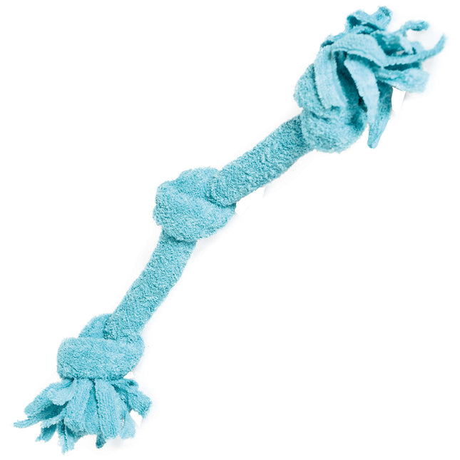 Cuerda toalla de 3 nudos Premier DOG de 38 cm