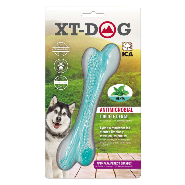 Huesito Dental Bone Menta de XT-DOG 18 cm.