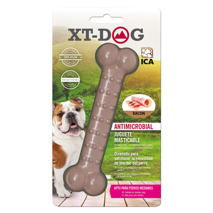 Huesito Dental Bone Nylon Beicon de XT-DOG 15 cm.