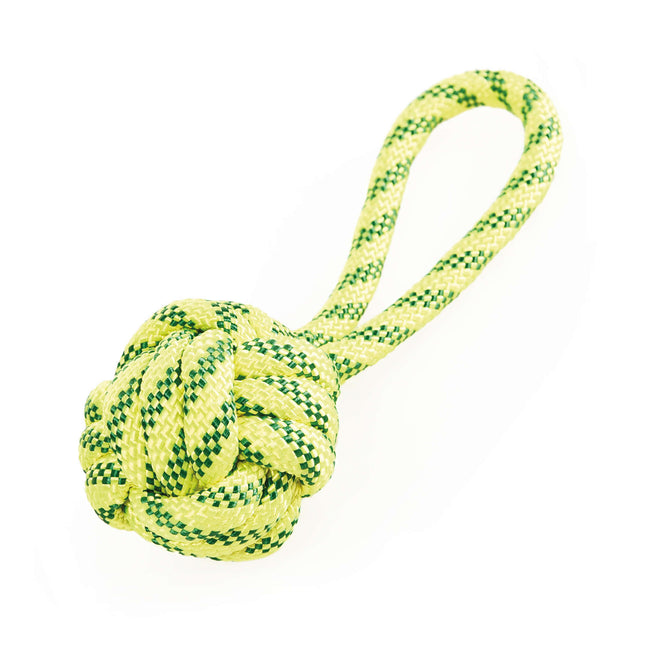Tirador con pelota dental XT-DOG 21 cm.