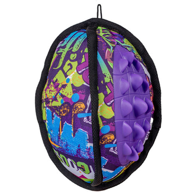 Pelota de rugby SPIKE GRAFITI XT-DOG 20 cm.