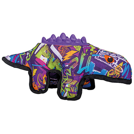 Juguete dinosaurio SPIKE GRAFITI XT-DOG 32 cm.