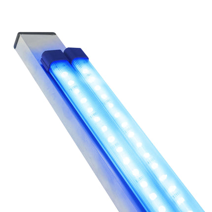 Kit LEDs azules rígidos montados en barra de aluminio 196 cm.