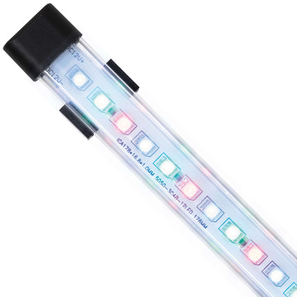Tira LED RGB con carcasa rígida plástica. 29.10 cm.