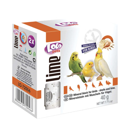 Bloque mineral de ostras "LOLO" 40 gramos