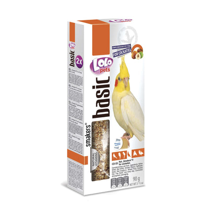 Barritas de nueces para ninfas "LOLO" 90 gramos