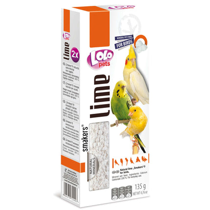 Bloque mineral en barra para pájaros "LOLO" 135 gramos