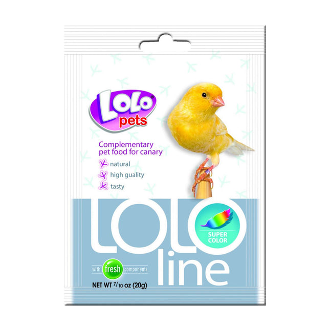 Complemento alimenticio super color para canarios "LOLO" 20 gramos