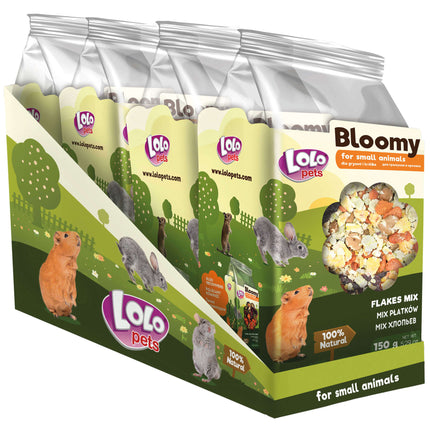 Snack mix de copos Blommy LOLO 150 gramos (Pack de 4 uds)