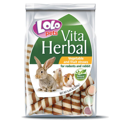 Barquillos de frutas y verduras "LOLO" 200 gramos (Pack de 6 uds)