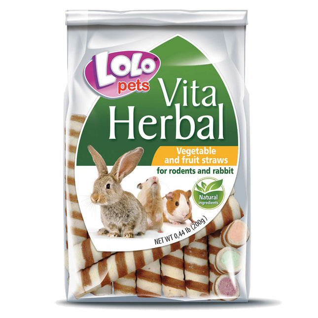 Barquillos de frutas y verduras "LOLO" 200 gramos (Pack de 6 uds)