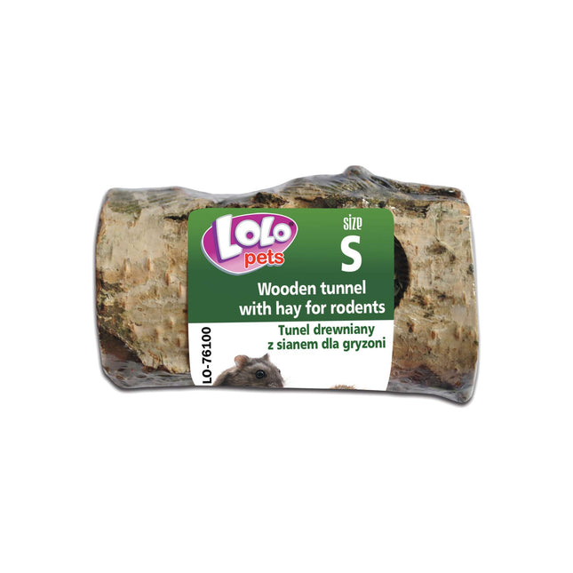 Túnel de madera relleno de heno "LOLO" S