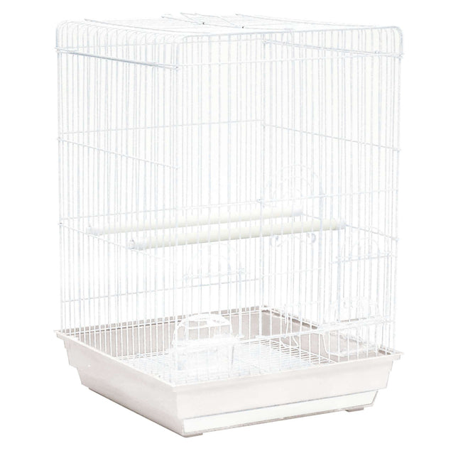 Jaulas LORIB blanca para pájaros 59 cm.