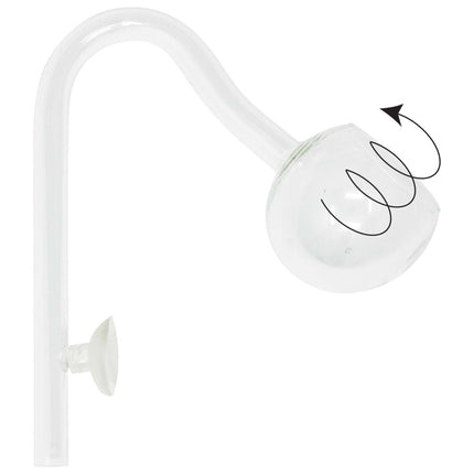 Tubo de cristal de salida POPPY 22.00mm