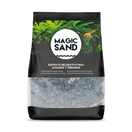 Grava negra MAGIC SAND 2-6 mm 2 kg.