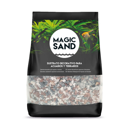 Grava multicolor MAGIC SAND 2-6 mm 2 kg.