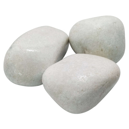 Canto rodado blanco MAGIC ROCKS 10 kg. 20 cm.