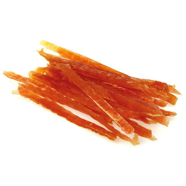 Snack tiras de pollo NutraDog 1 kg.