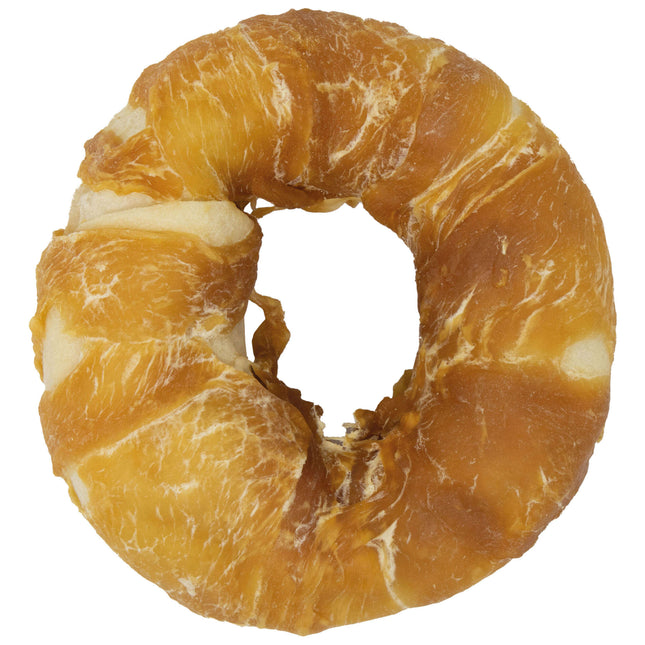 Rosquillas de piel y pollo NutraDog - 8 unidades 1 kg.