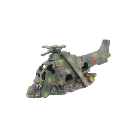 Ornamento helicóptero hundido de ICA
